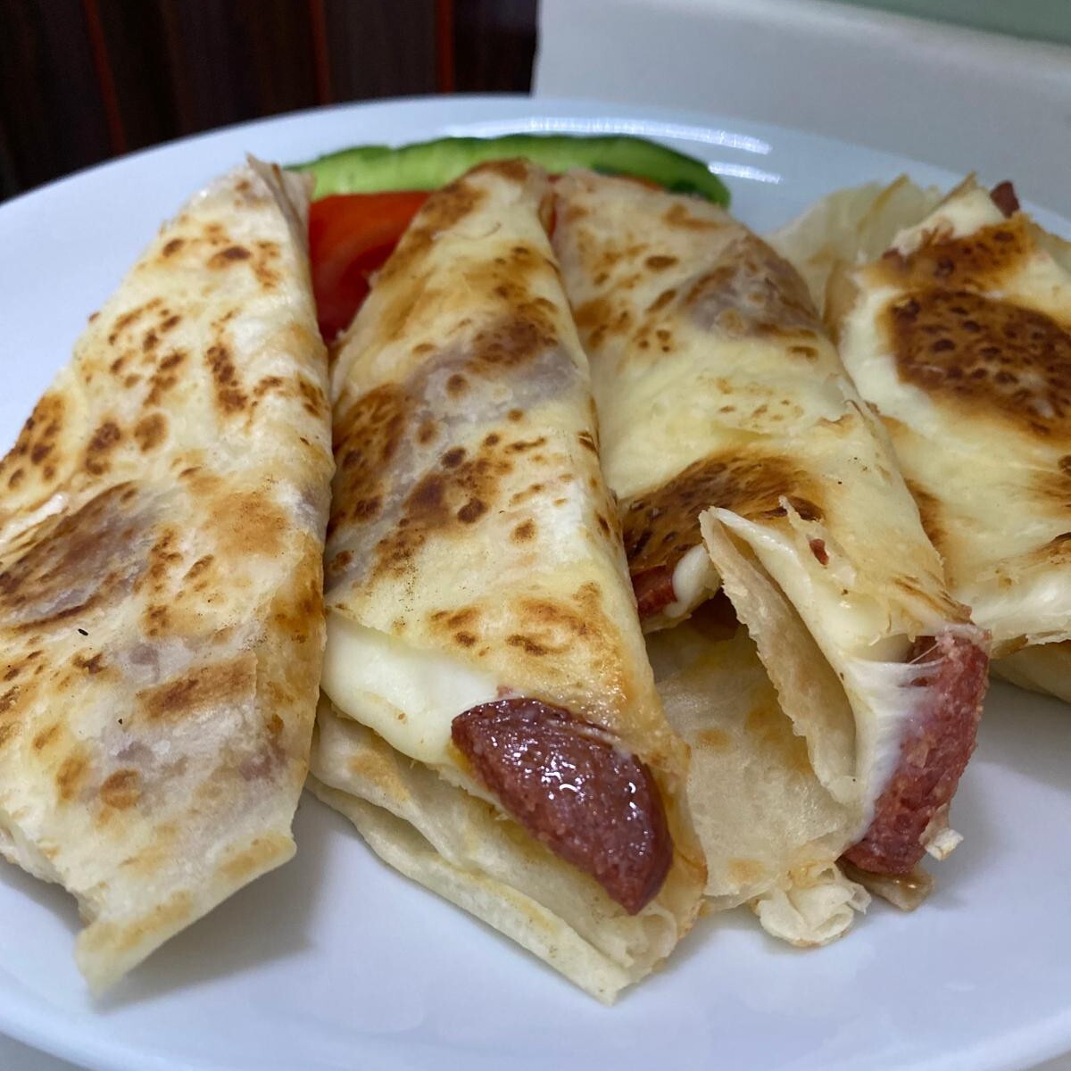 Sucuklu Kaşarlı Gözleme