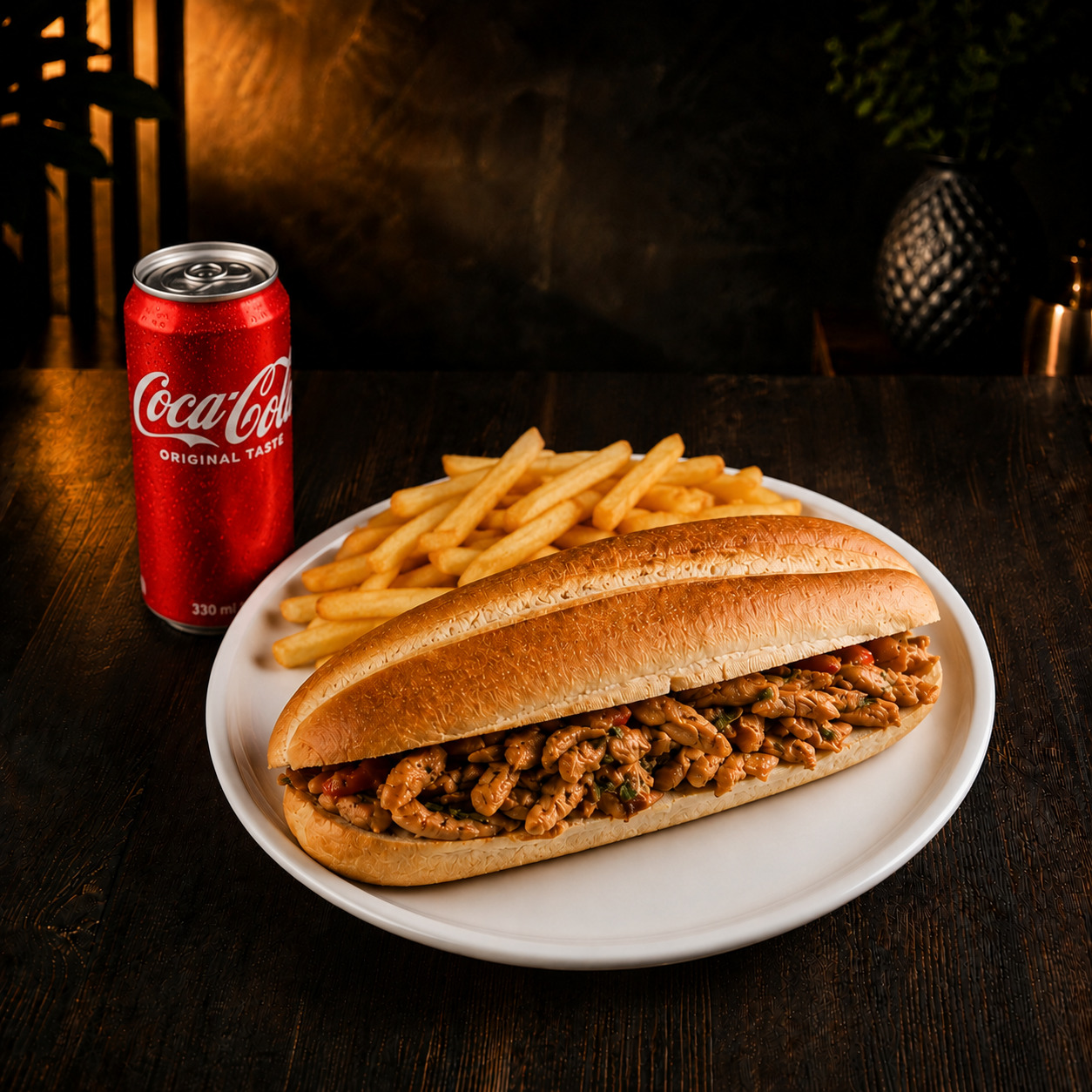 Ekmek Arası Tavuk Tantuni Menü