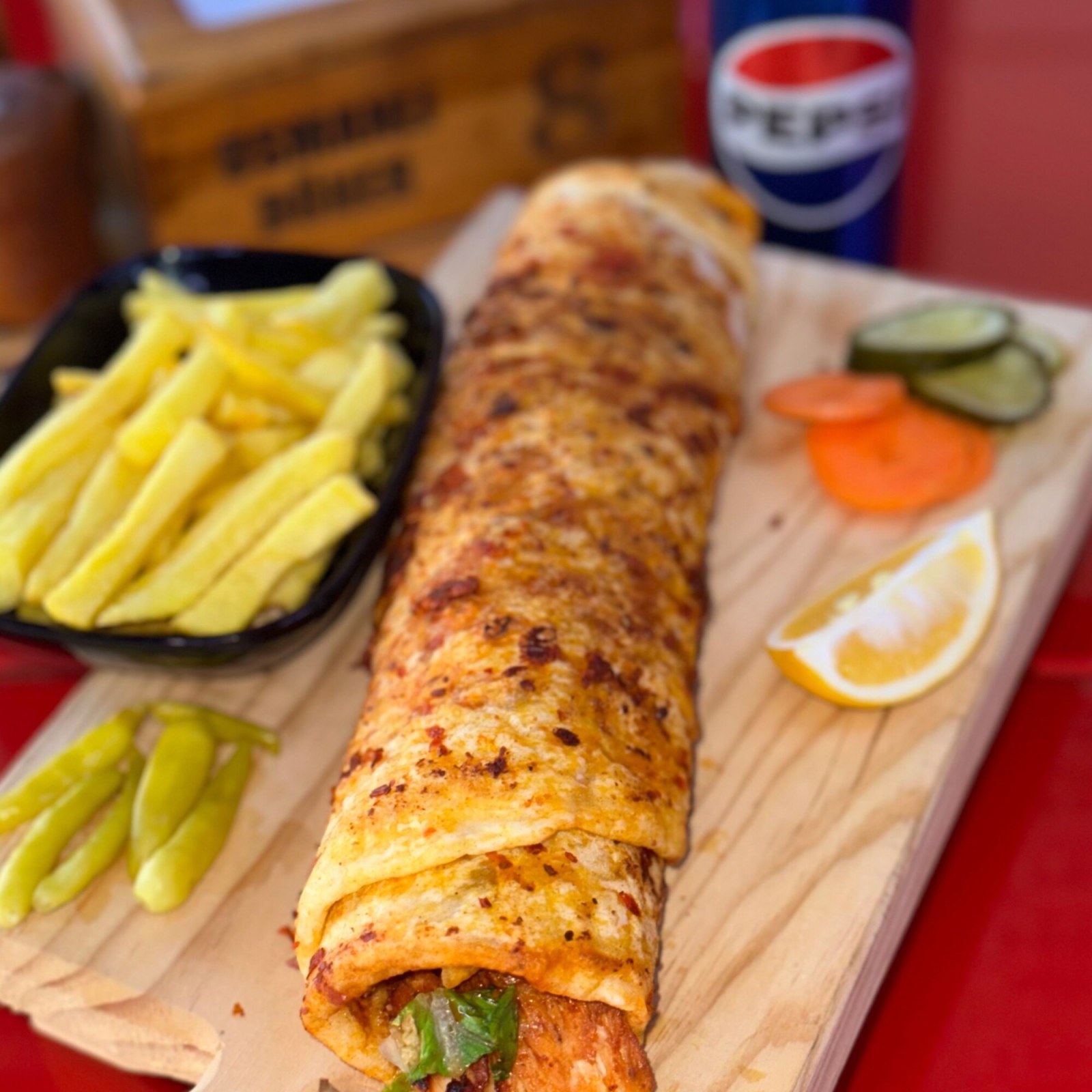 Tavuk Döner Dürüm Menü