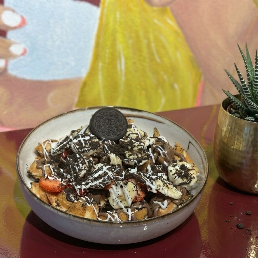 Oreo Bowl Waffle