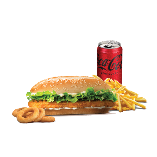 Süper Chicken Royale® Menü
