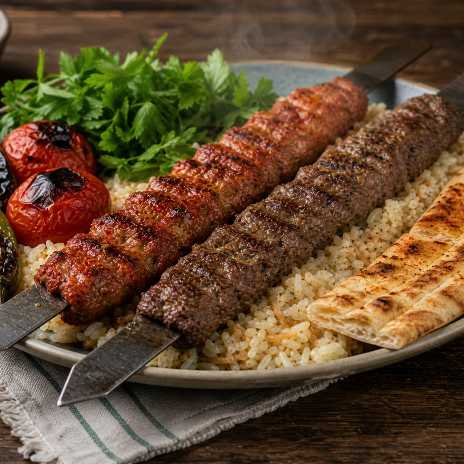 2'li Adana Kebap Menü