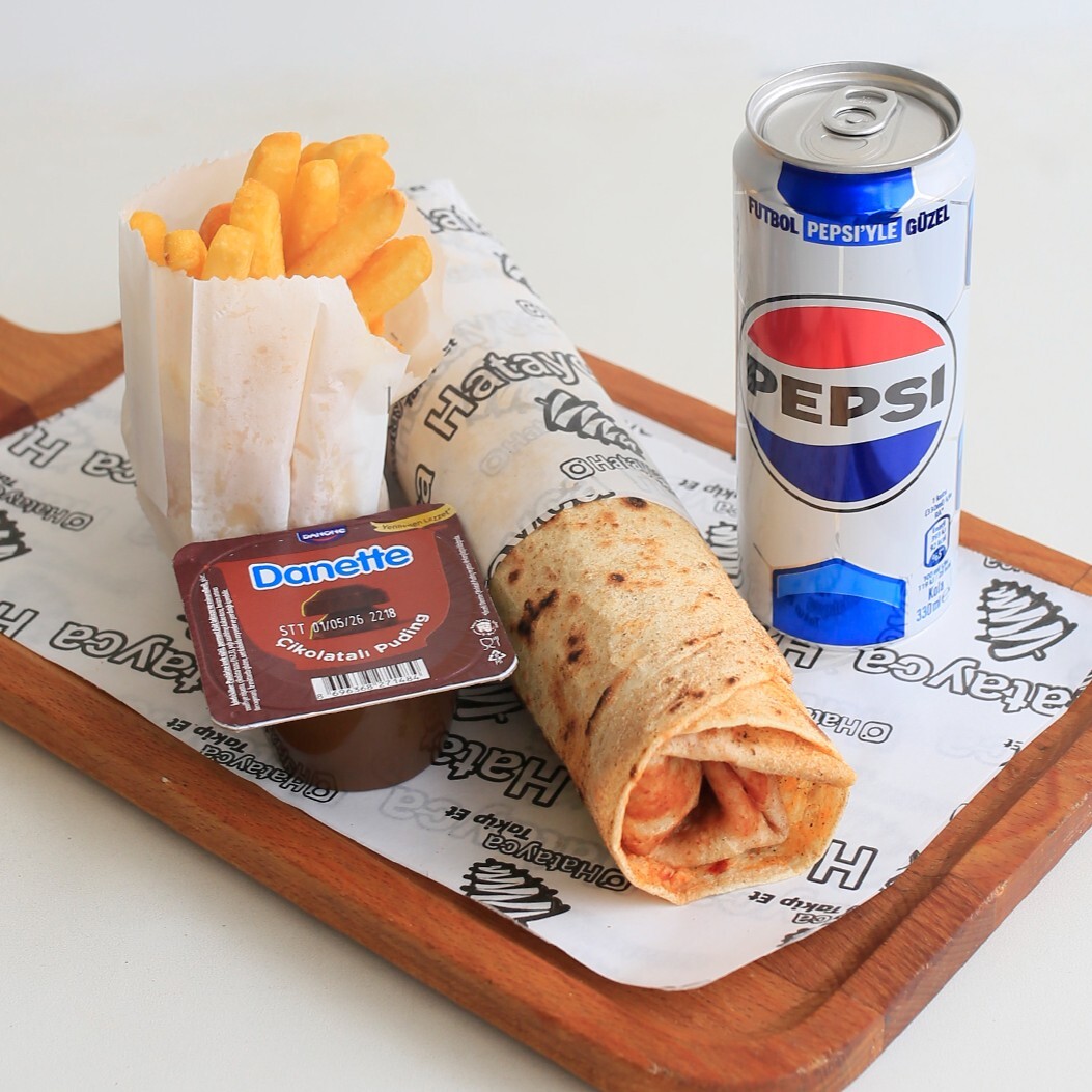 Çedarlı Gurme Kolalı Menü (160 gr)