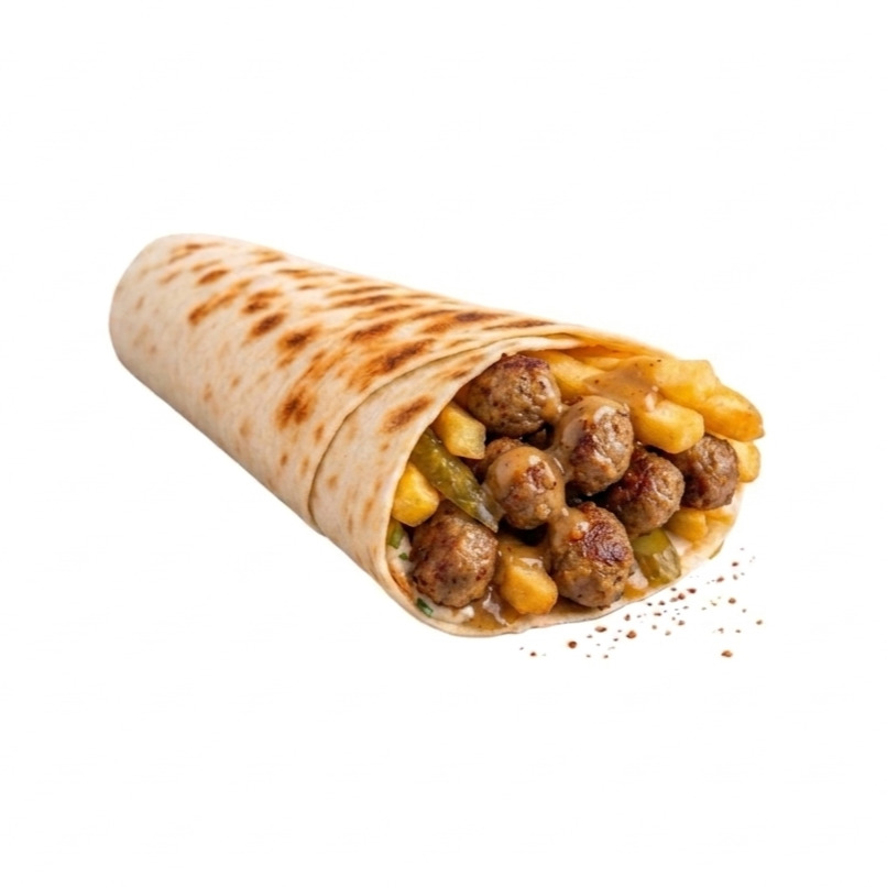 Misket Köfteli Wrap (30 cm)