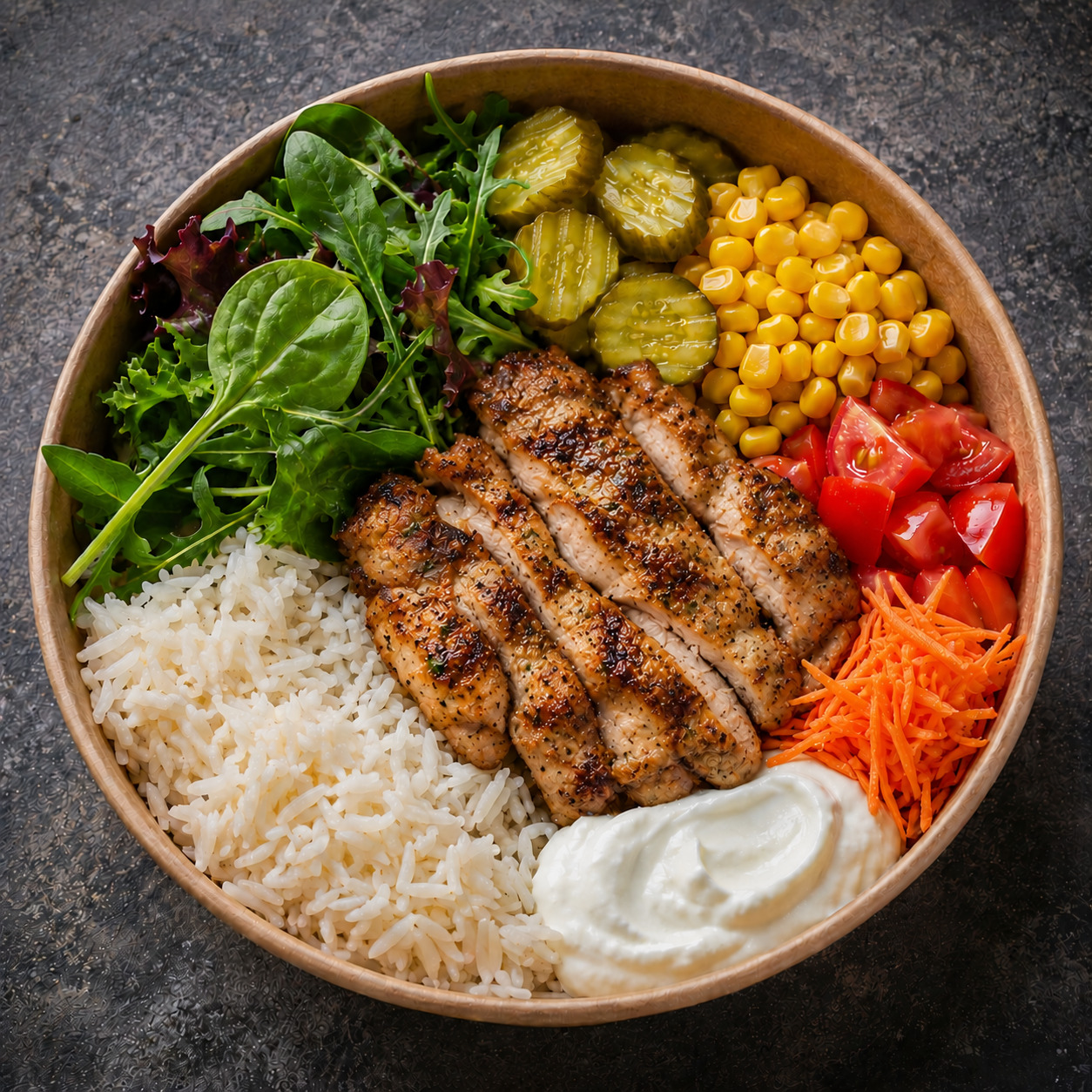 Izgara Pirzola Tavuklum Bowl