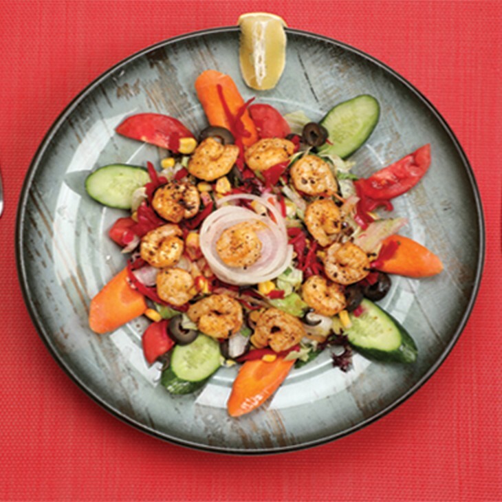 Karidesli Salata