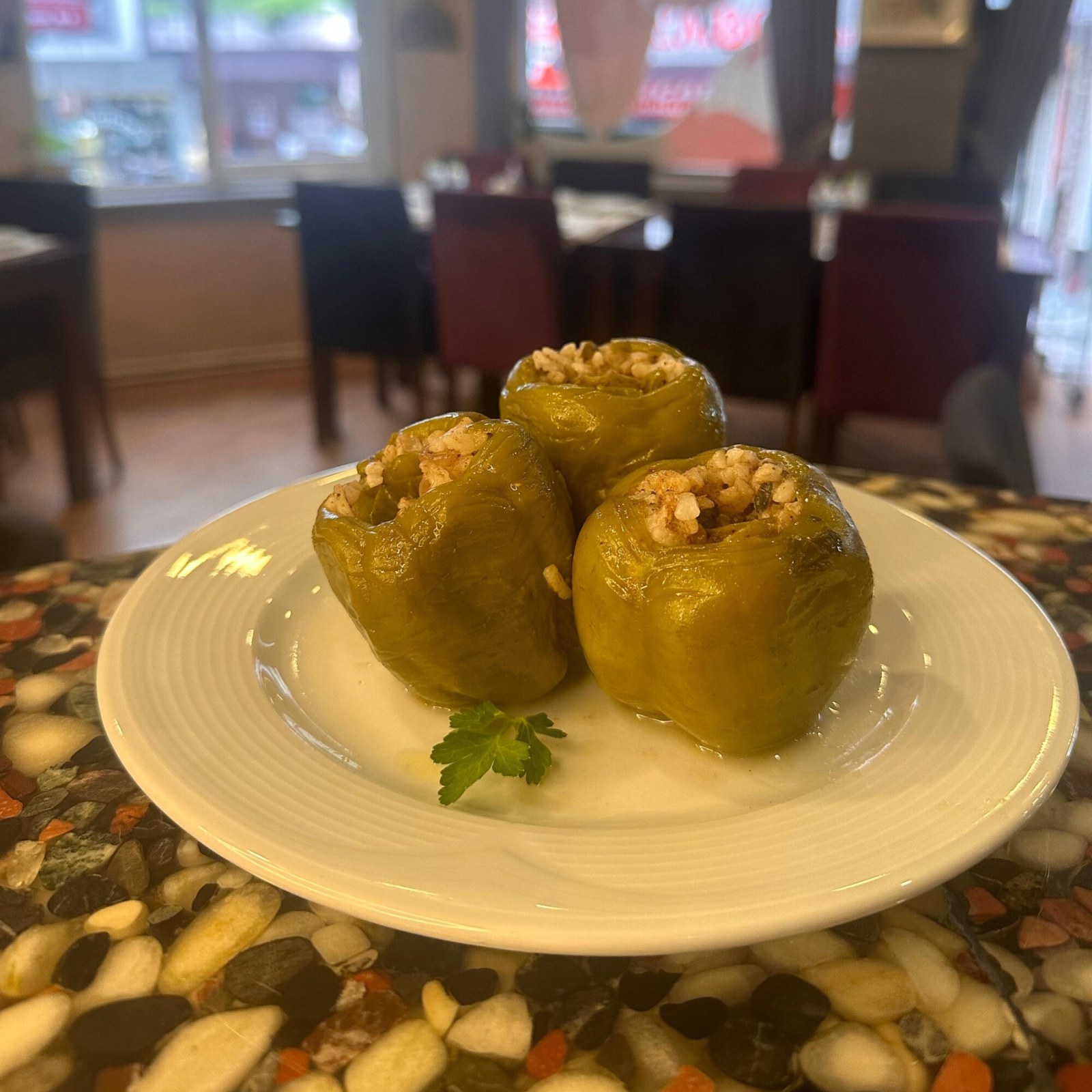 Zeytinyağlı Biber Dolması