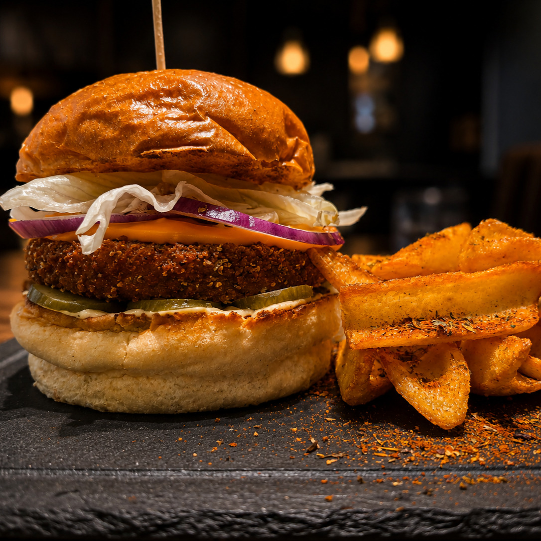 Vejetaryen Avokado Burger