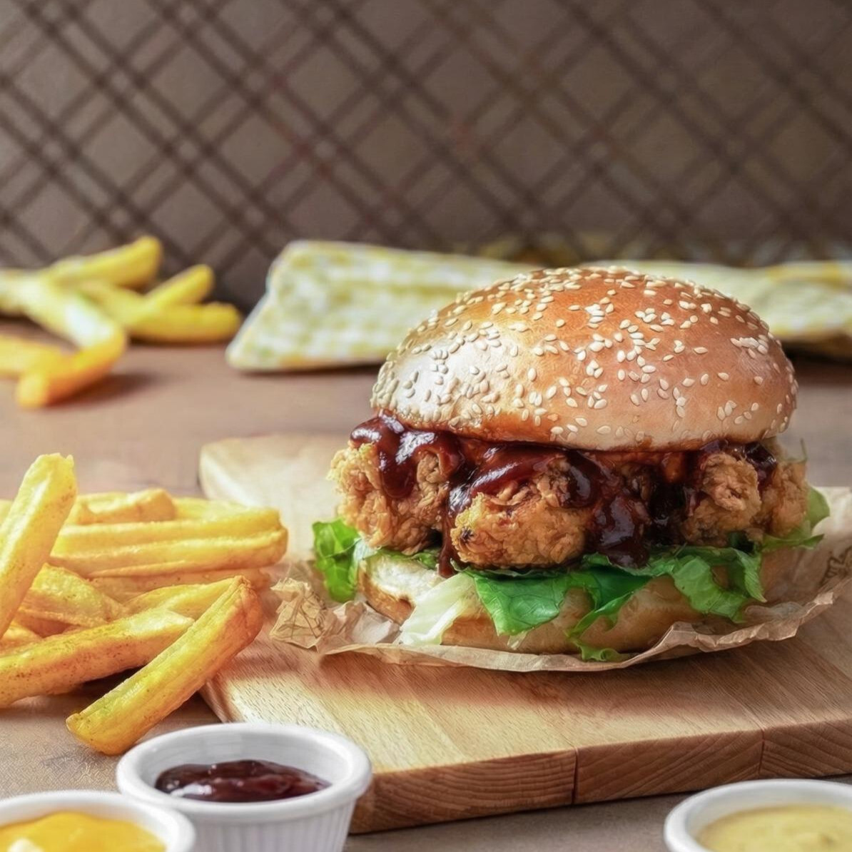 BONKÖR BBQ TAVUK BURGER