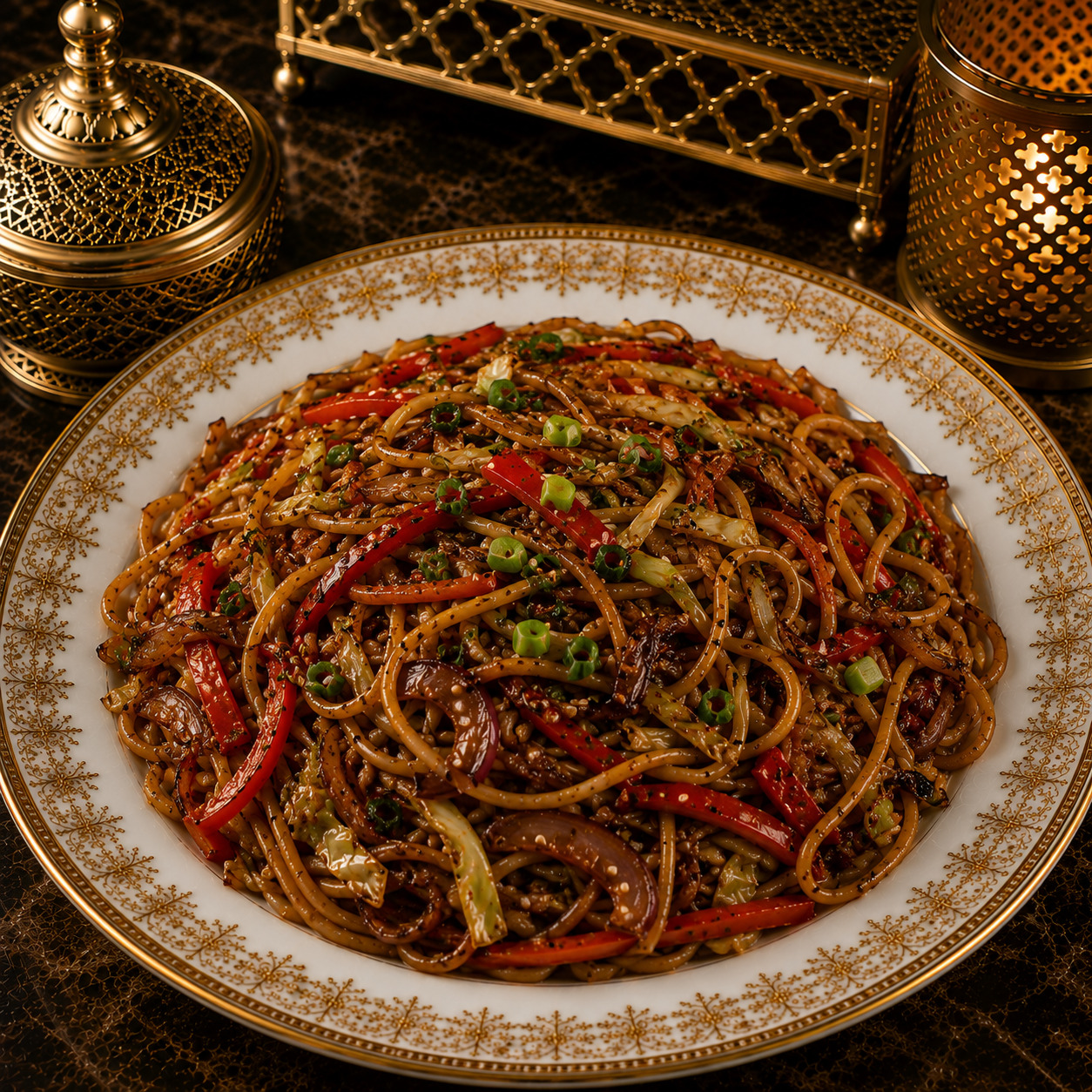 Sebzeli Noodle