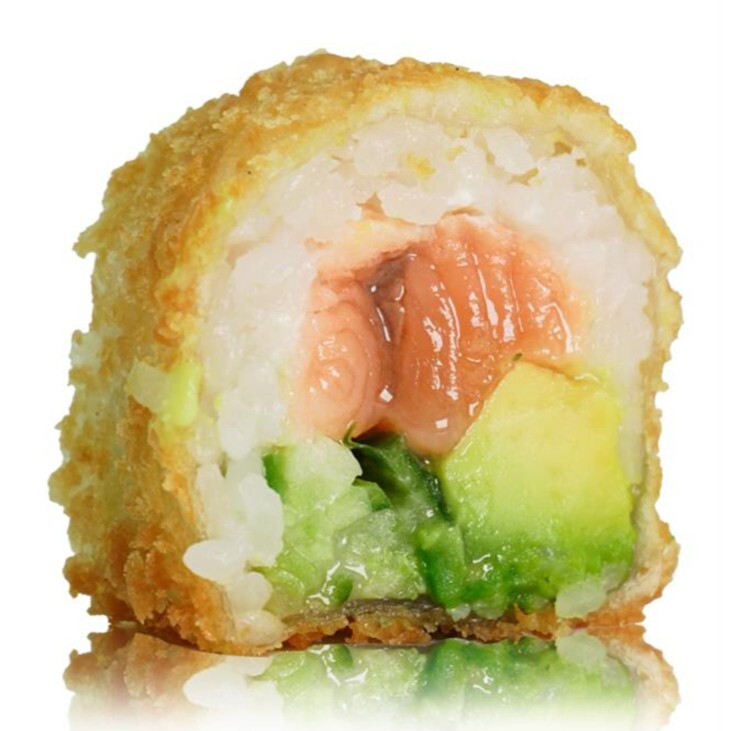 Rice Paper Salmon Roll