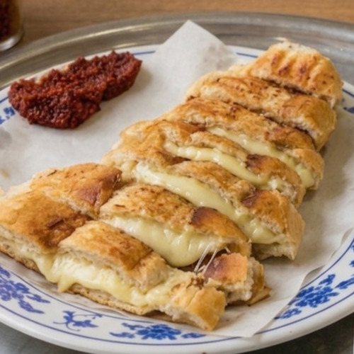 Kaşarlı Yarım Tost Ev Yapımı