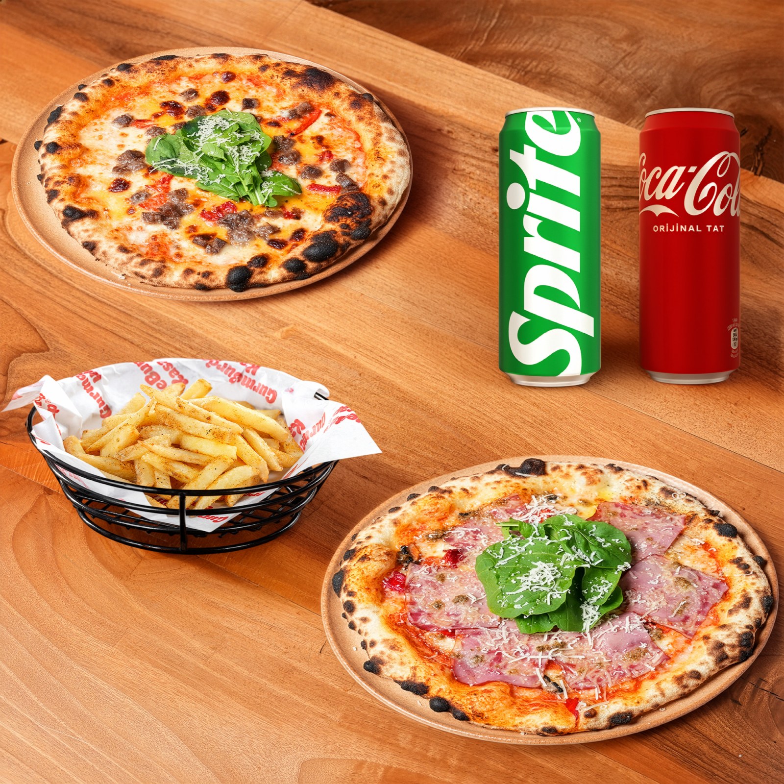 2'li Fırsat Pizzalar (İçeceği Bizden)