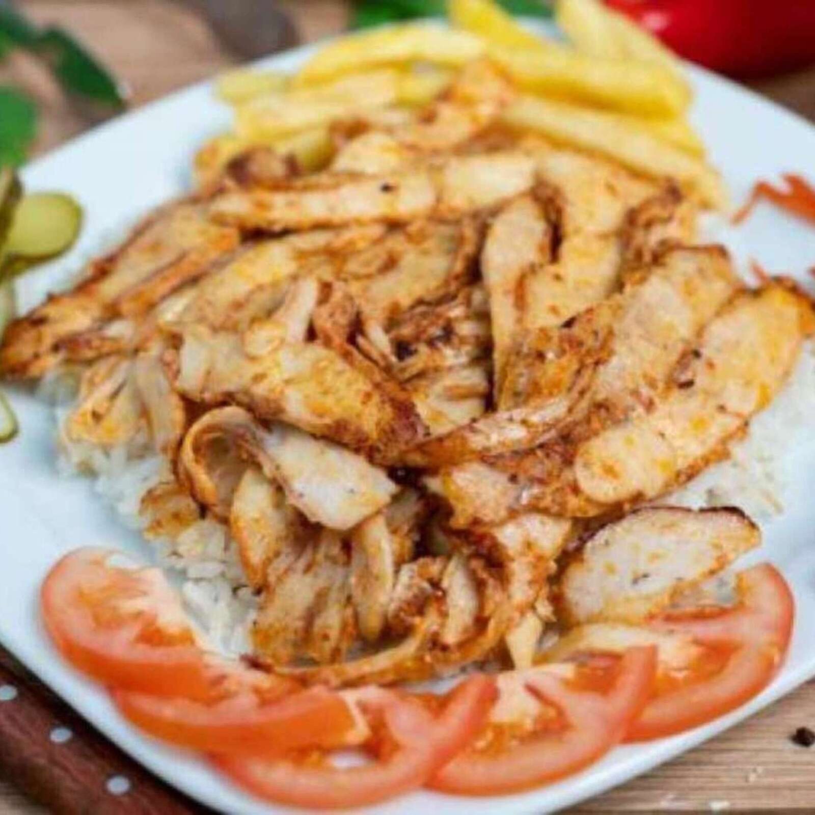Pilav Üstü Tavuk Döner+Coca Cola