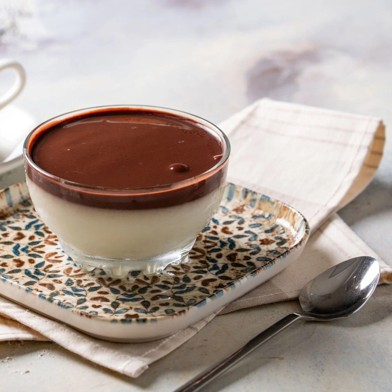Profiterol Soslu Muhallebi
