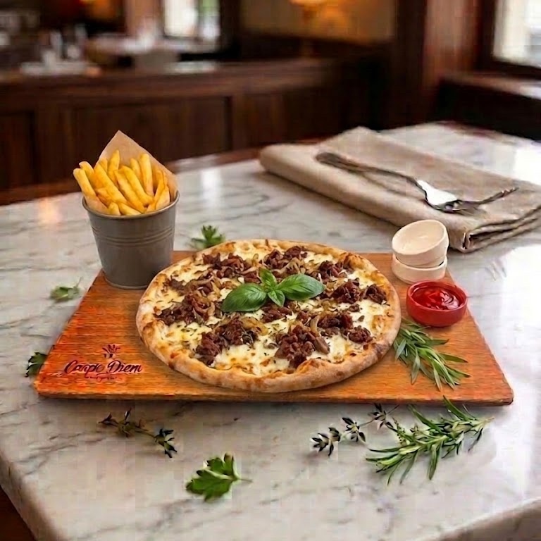 Kavurmalı Pizza