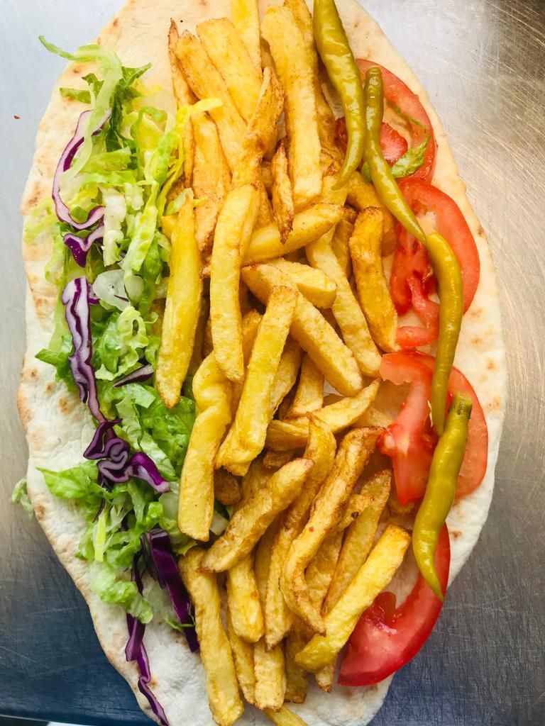 Pide Patates Kızartması Dürüm