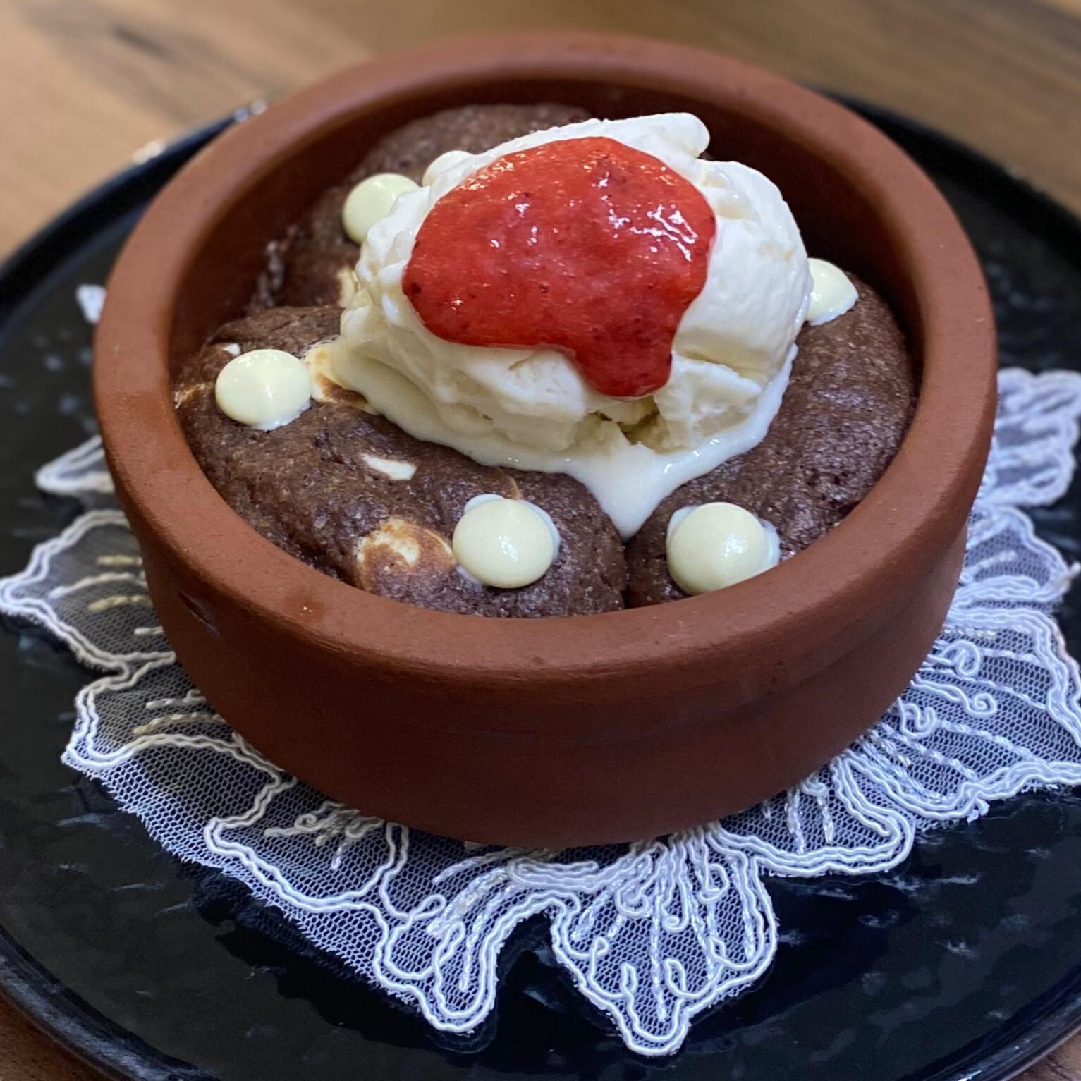 Cookie Pot - Çilekli, Çikolatalı