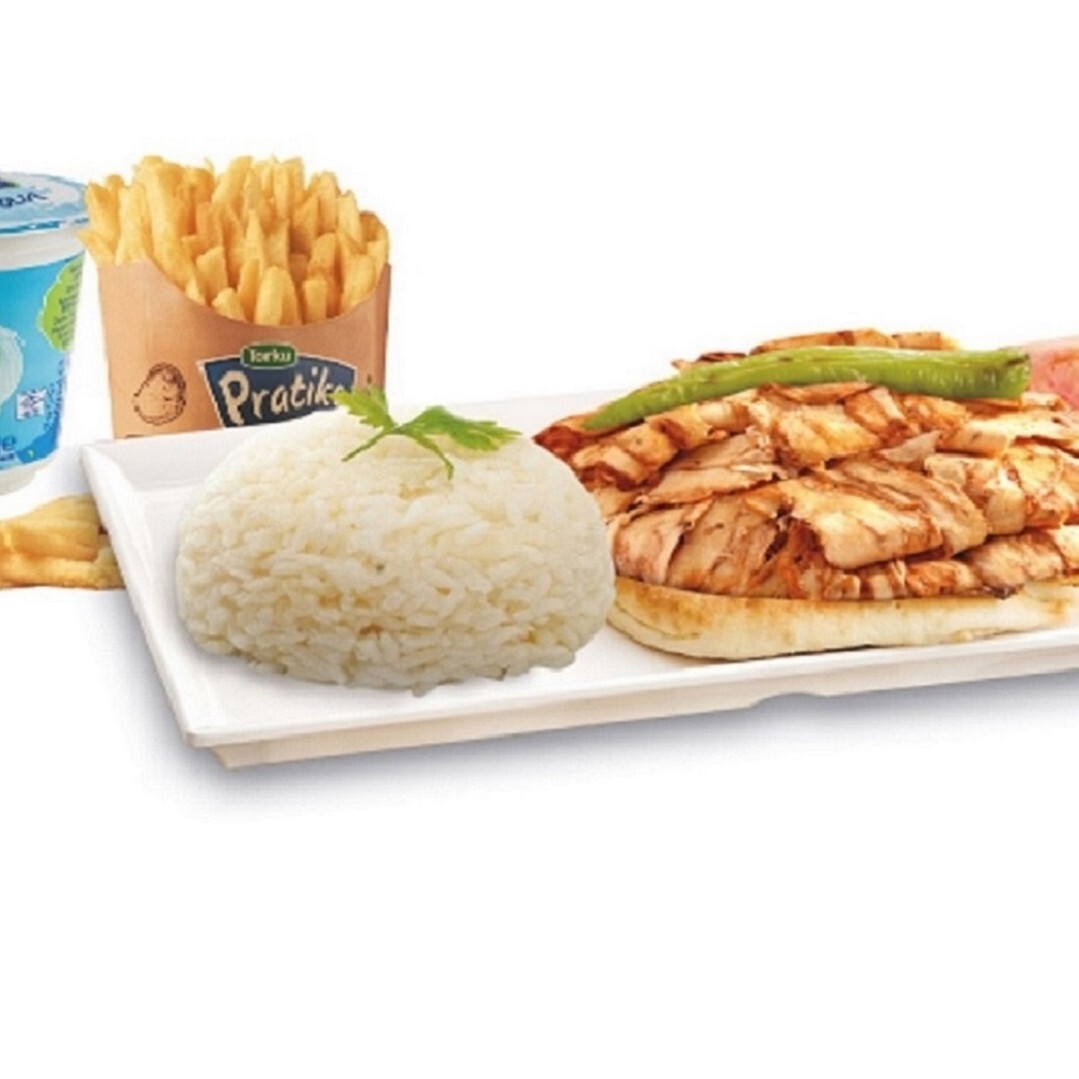 Pilav Üstü Tavuk Döner (200 gr.) Menü