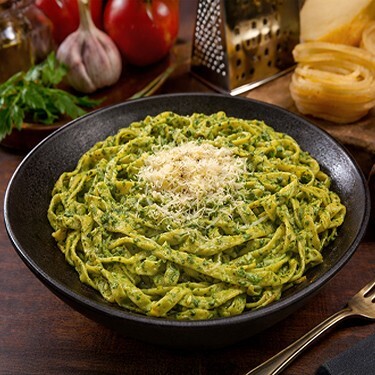 Pesto Soslu (Günlük Taze Makarna Fettuccine)
