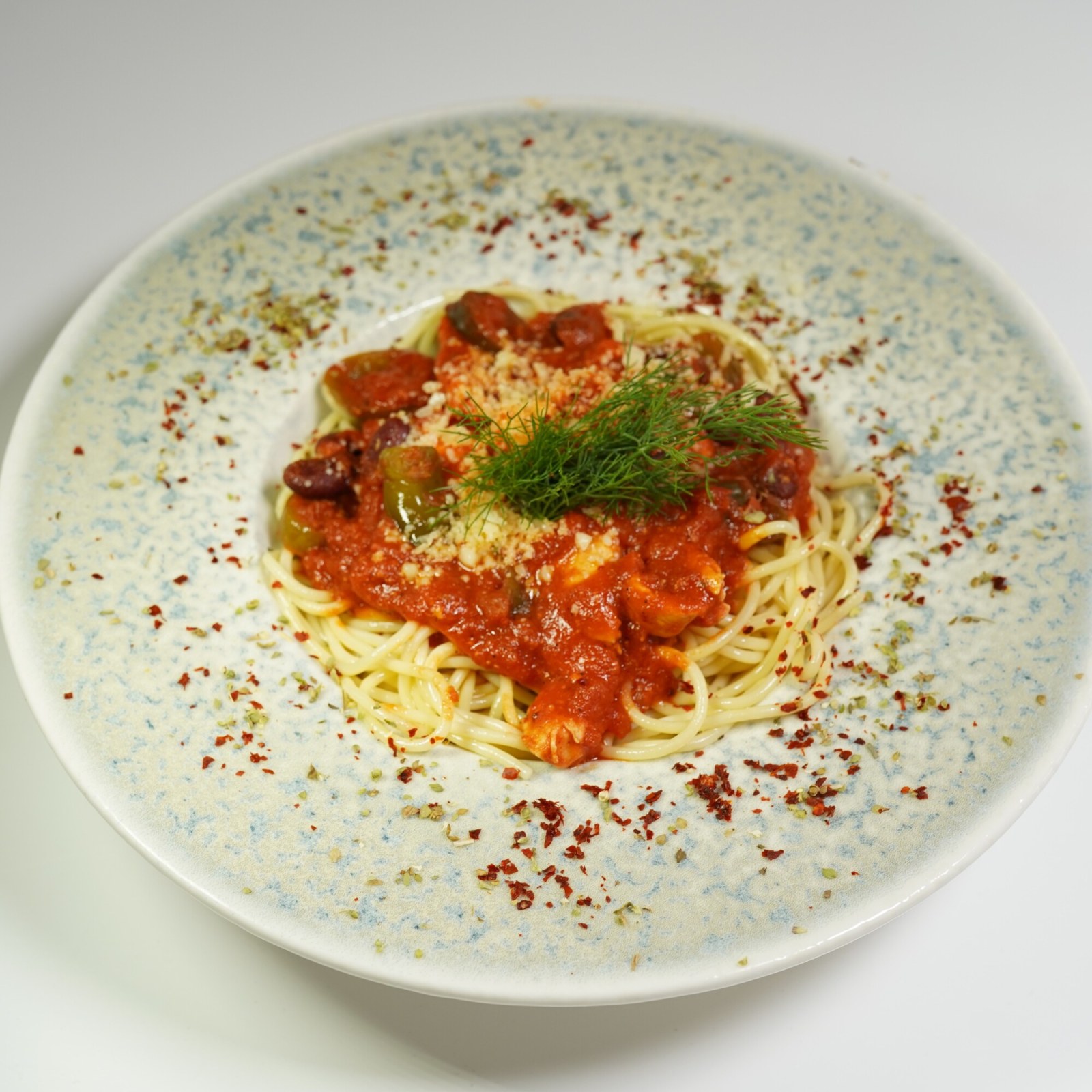 Mexican Soslu Spagetti