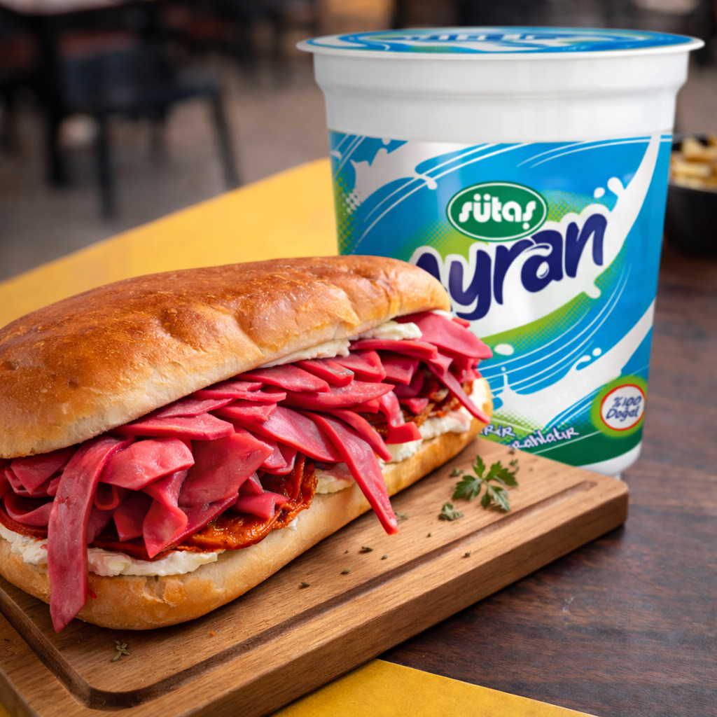 Közzdevich Menü Xx [Klasik Maxi Karışık + 300 Ml Ayran]