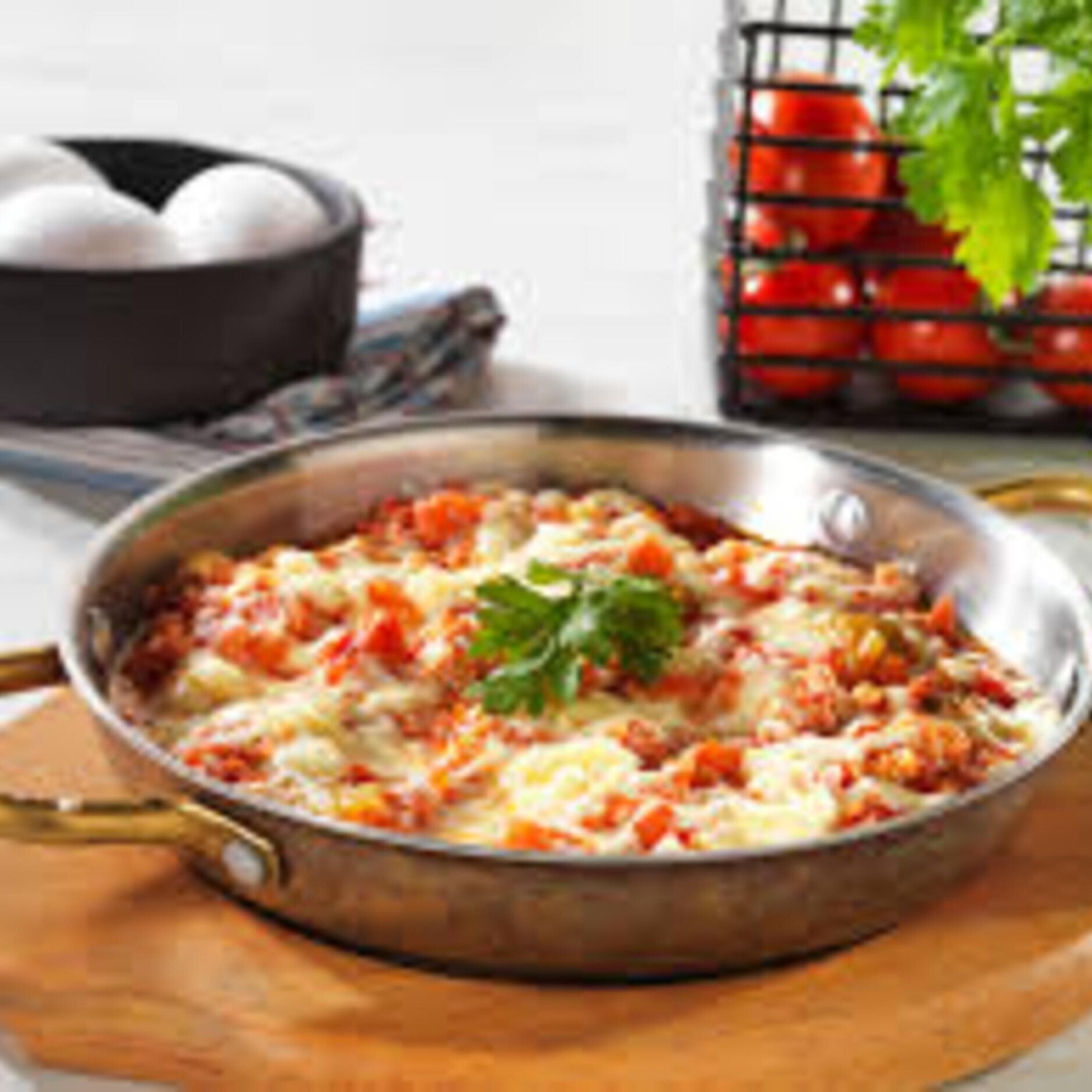 1 Porsiyon Kaşarlı Menemen