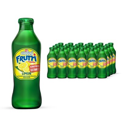 Limon Aromalı Doğal Zengin Mineralli Gazlı İçecek