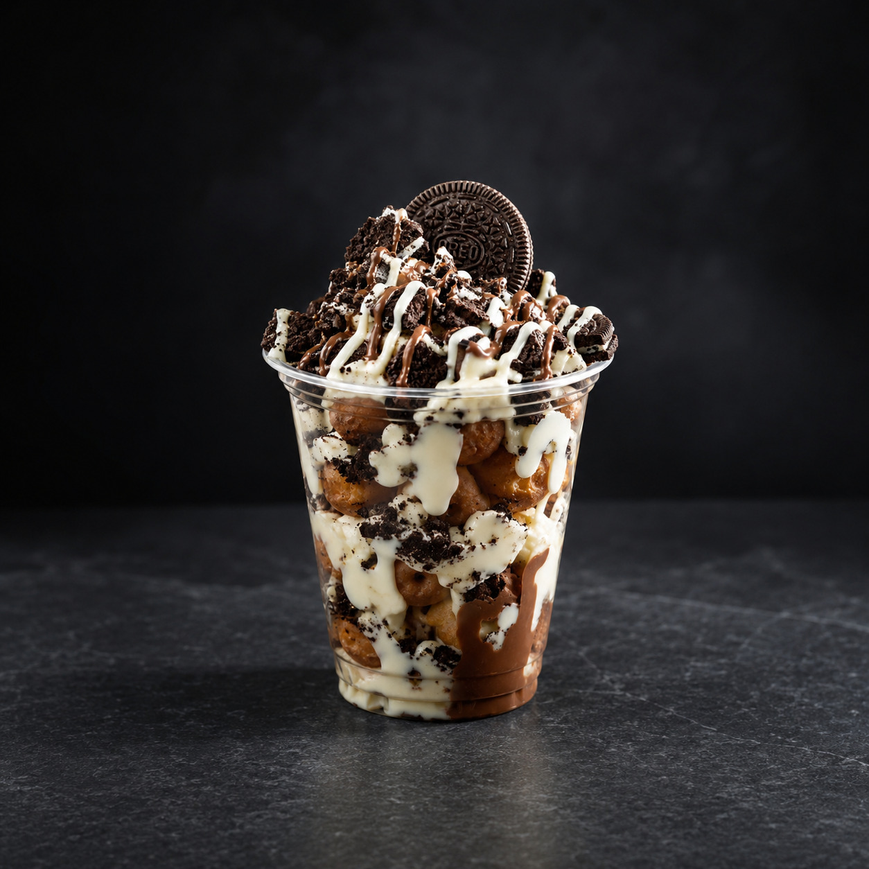 Oreo White Special Bardak Waffle
