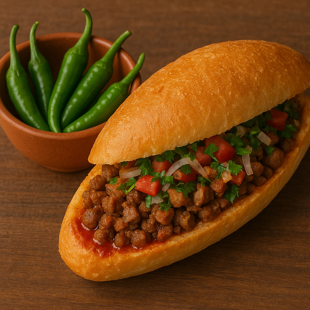 Acı Soslu Ekmek Arası Et Tantuni