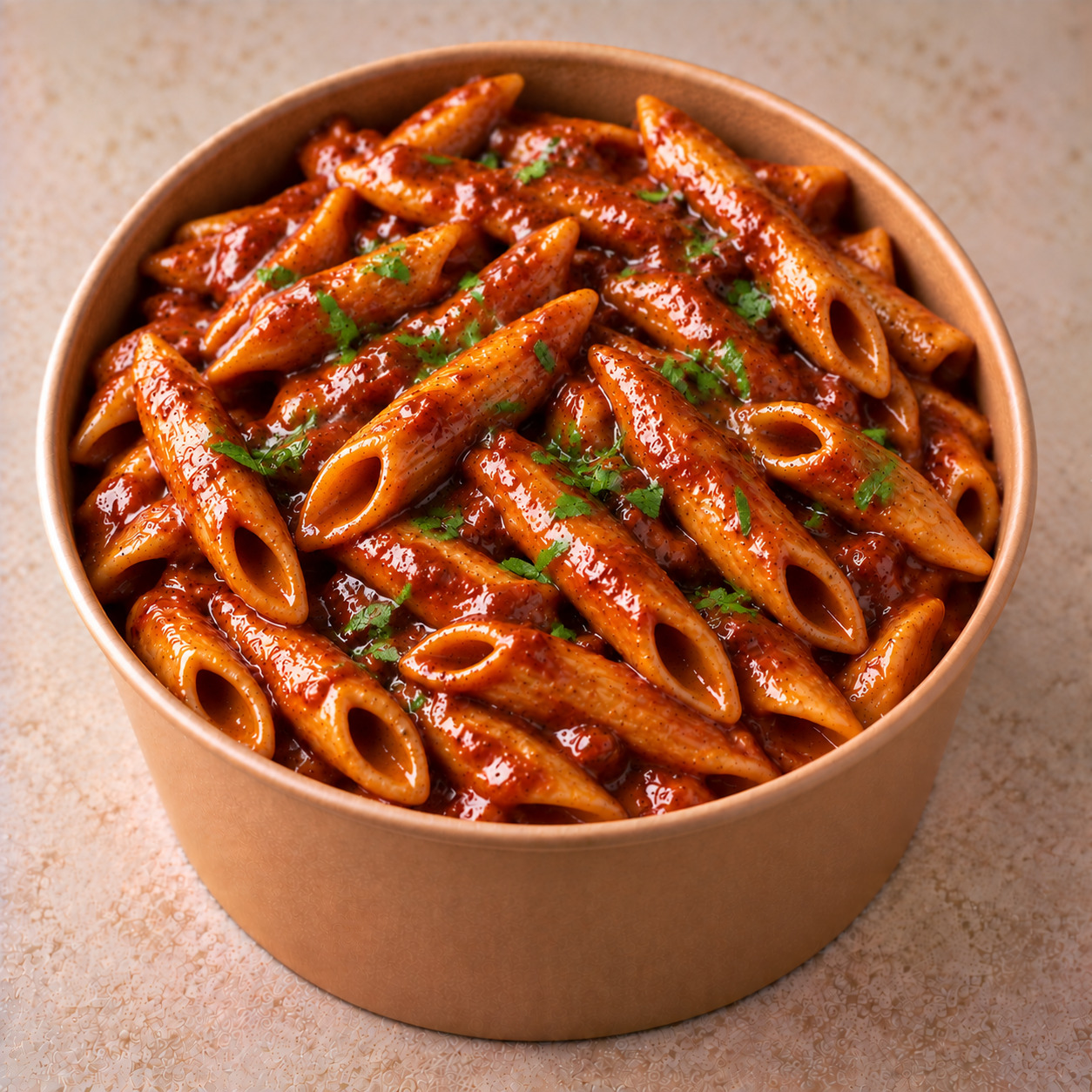 Barbekü Soslu Penne