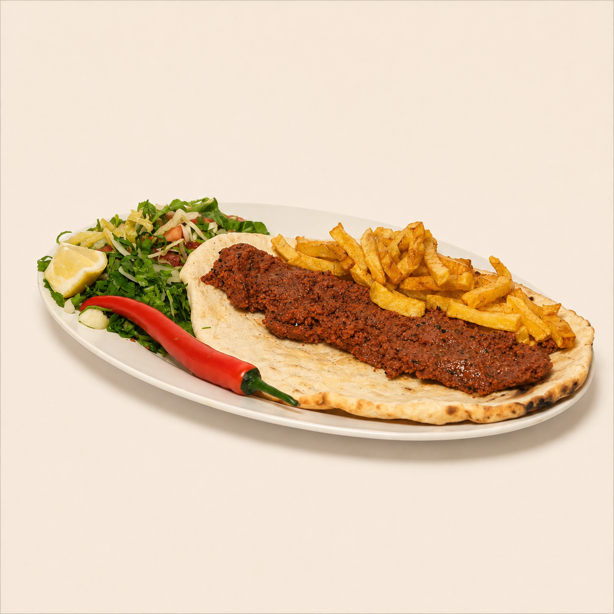 Çiğ Köfte Dürüm (125 Gr)