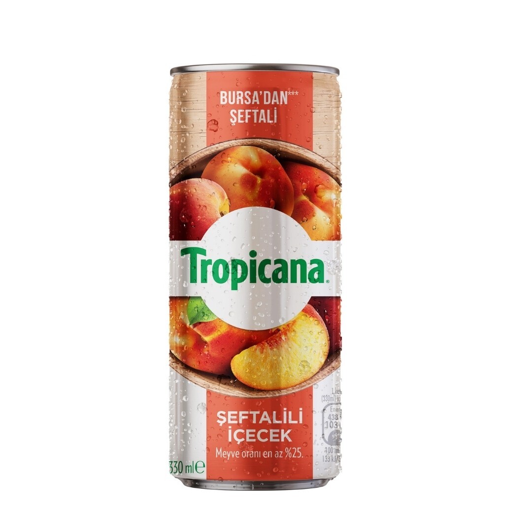 Tropicano Şeftali (33 Cl)