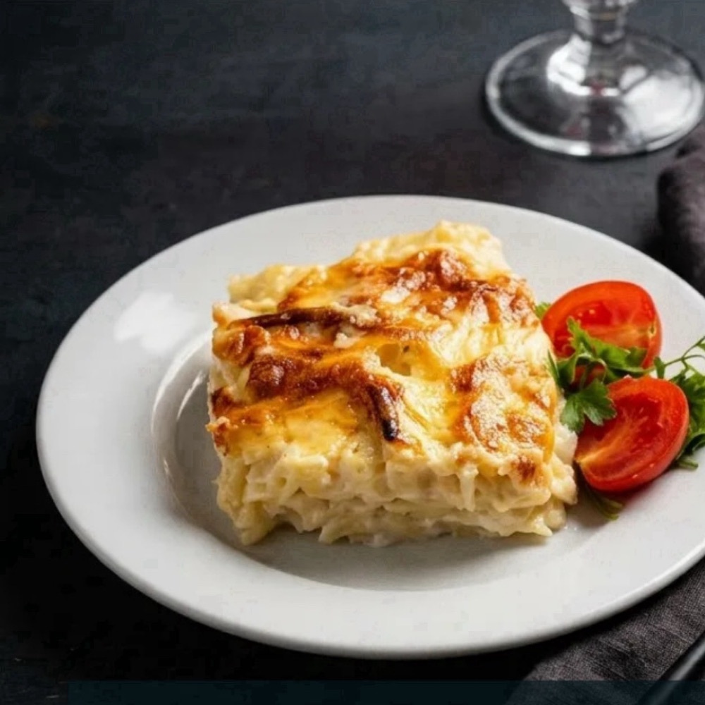 Peynirli Fırın Makarna & Süzme Mercimek Çorbası