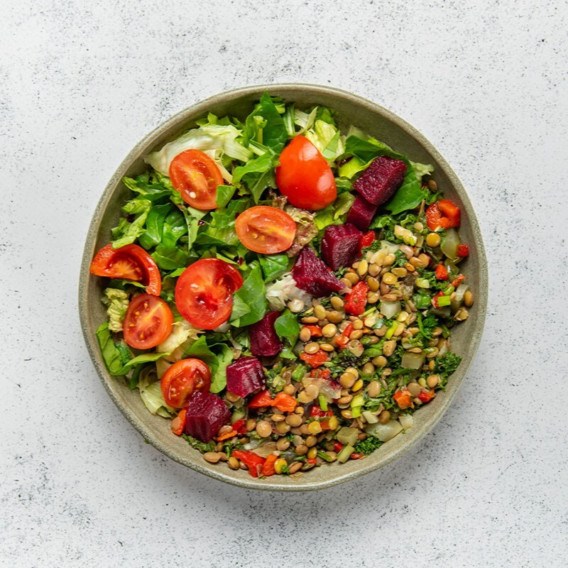 Yeşil Mercimek Tabule Salata (561,75 KCal)