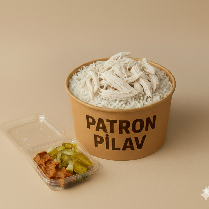 Large Bol Tavuklu Pilav