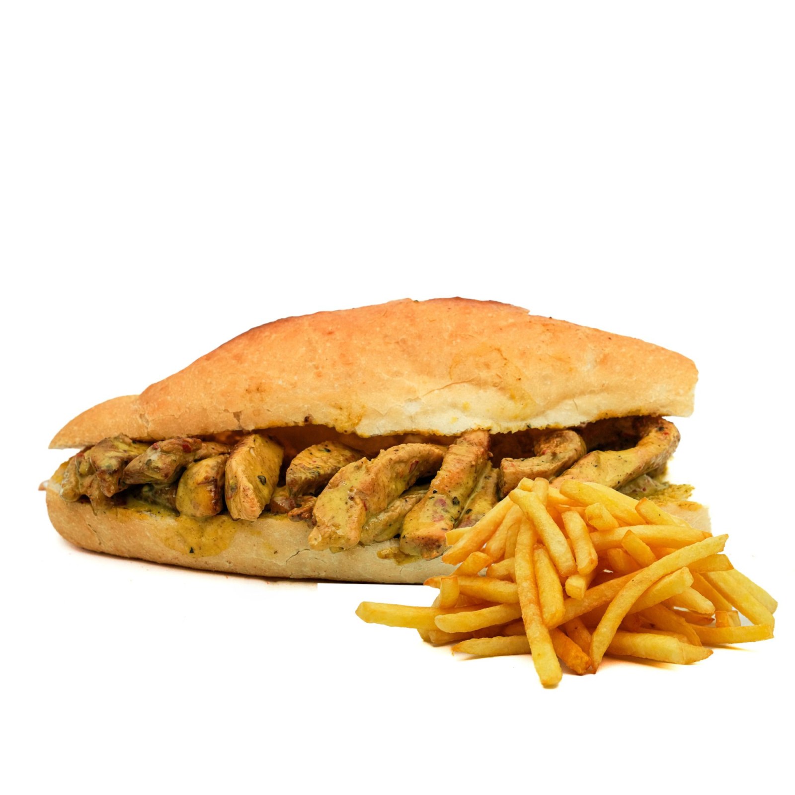 Körili Tavuk Sokum ve patates