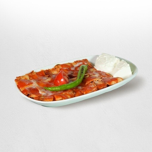 İskender (Tavuk Dönerden) (100 gr.)