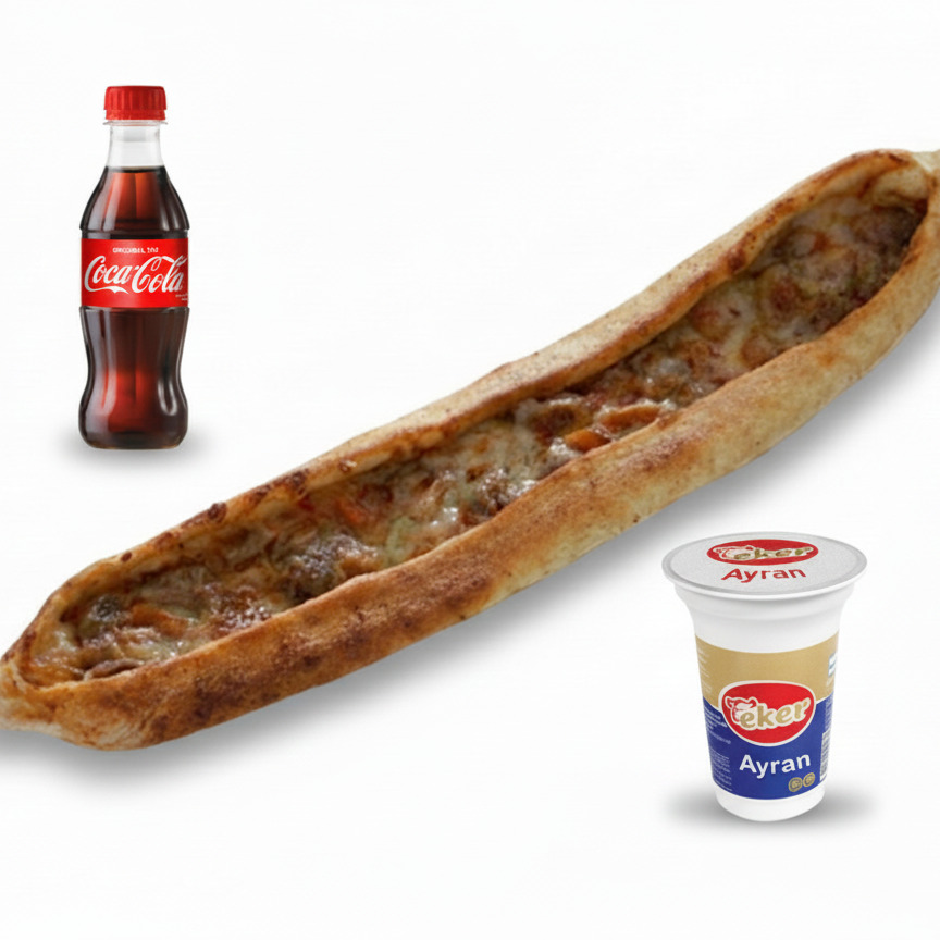 2 Adet Kıymalı Kaşarlı Cantık + Promosyon İçecek