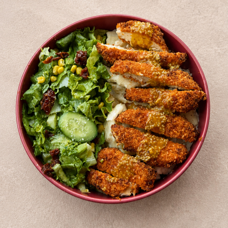 Crunchy Mustard Bowl
