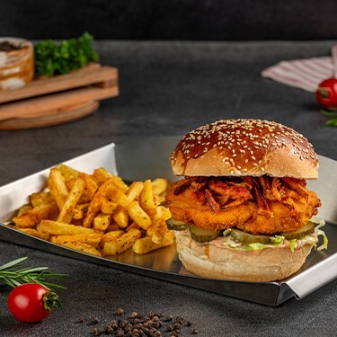 Chicken Burger Menü