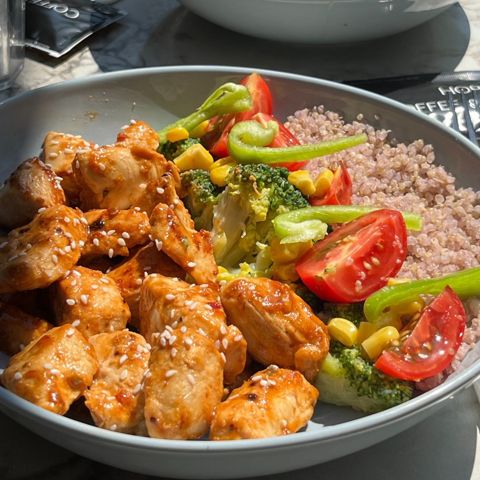 Fit Kinoa Chicken Plate