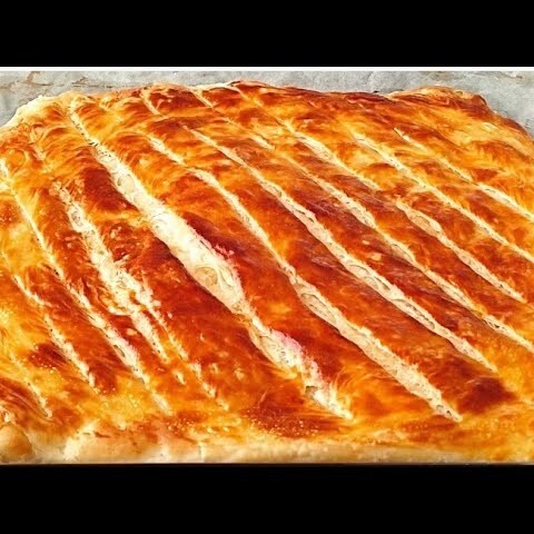 Yağlı Katmer (Sucuklu]