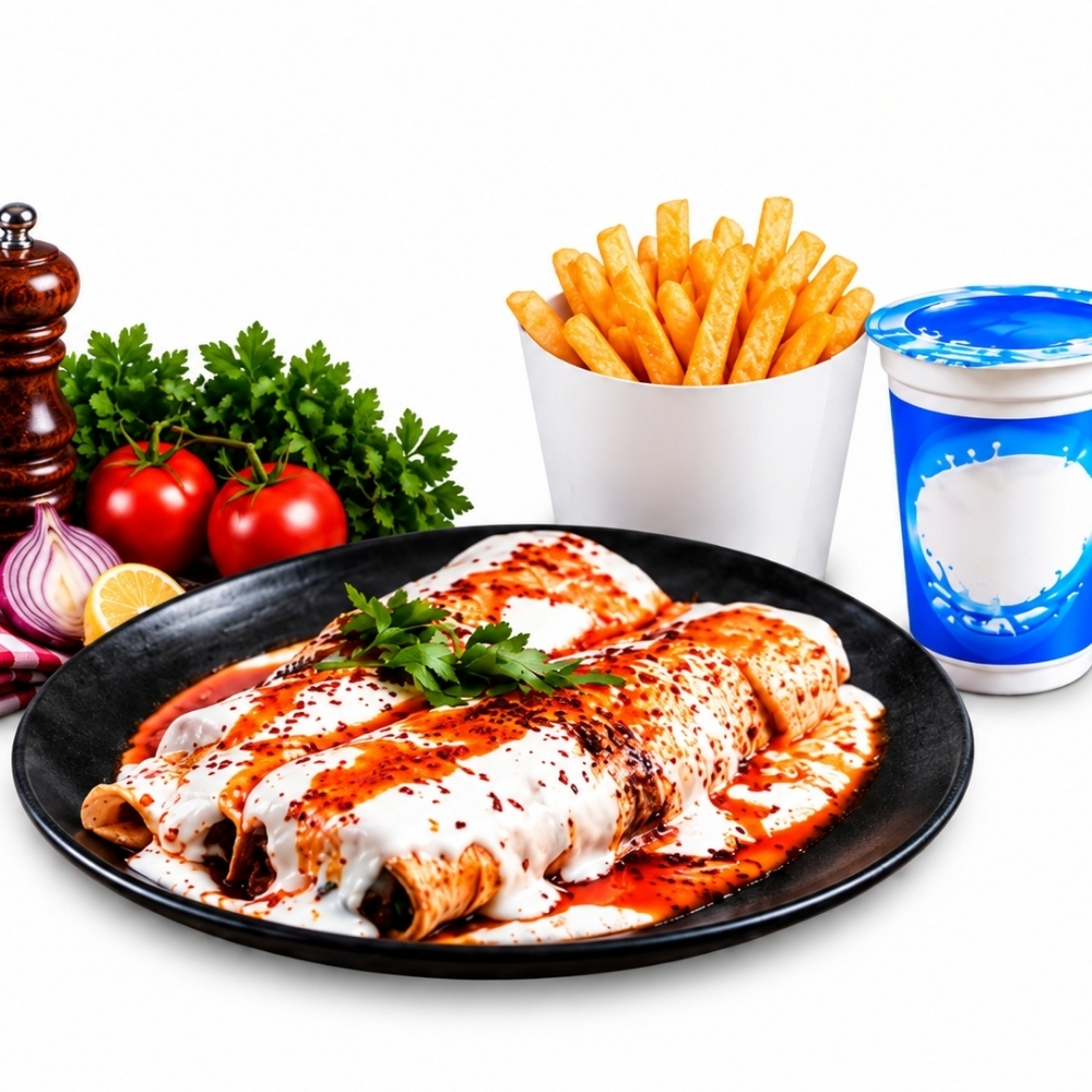 Yoğurtlu Et Biftek Tantuni Menü