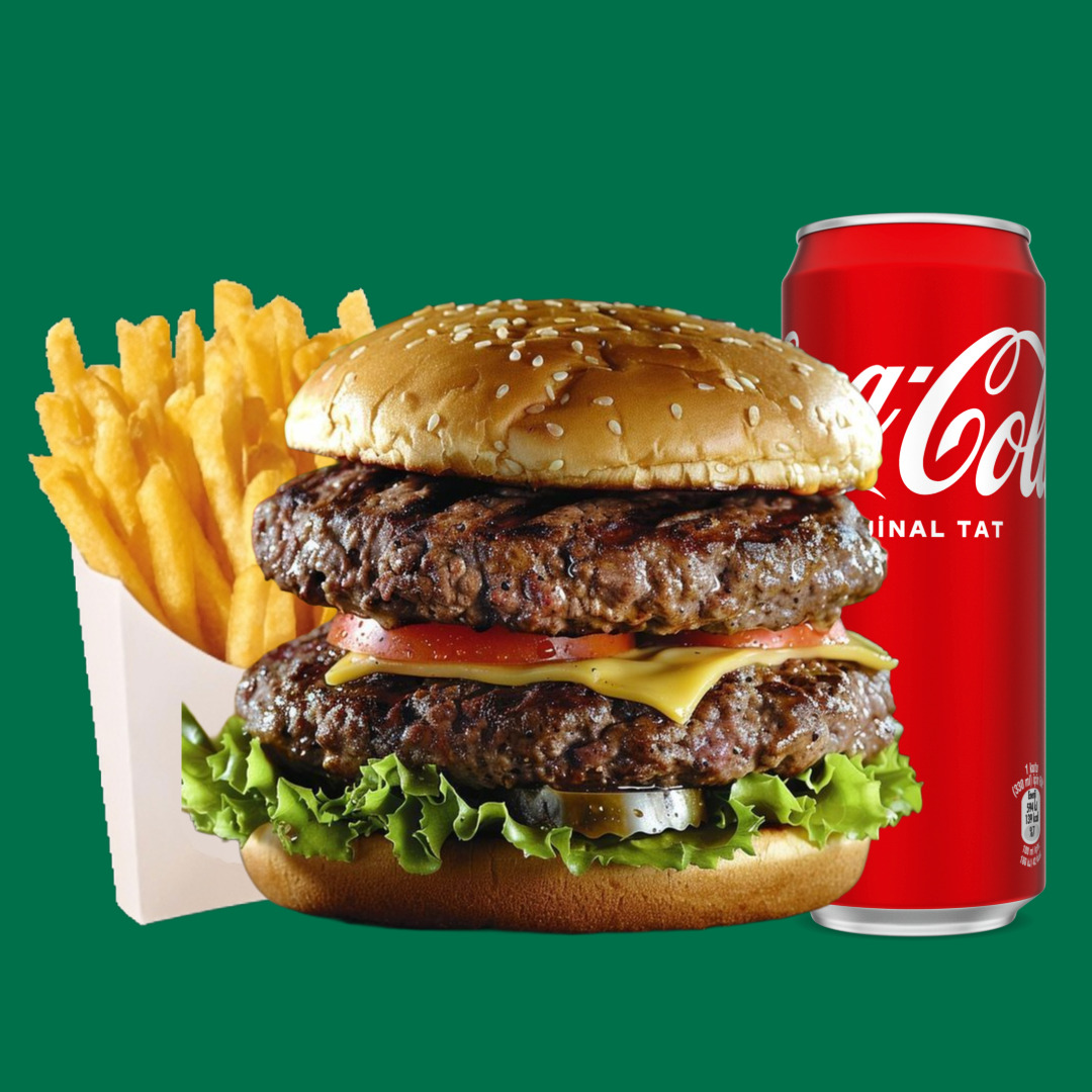 Star Double Burger Menü