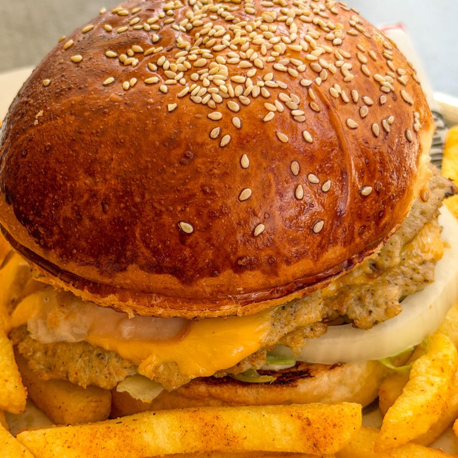 Tavuk Smash Burger (120 gr)