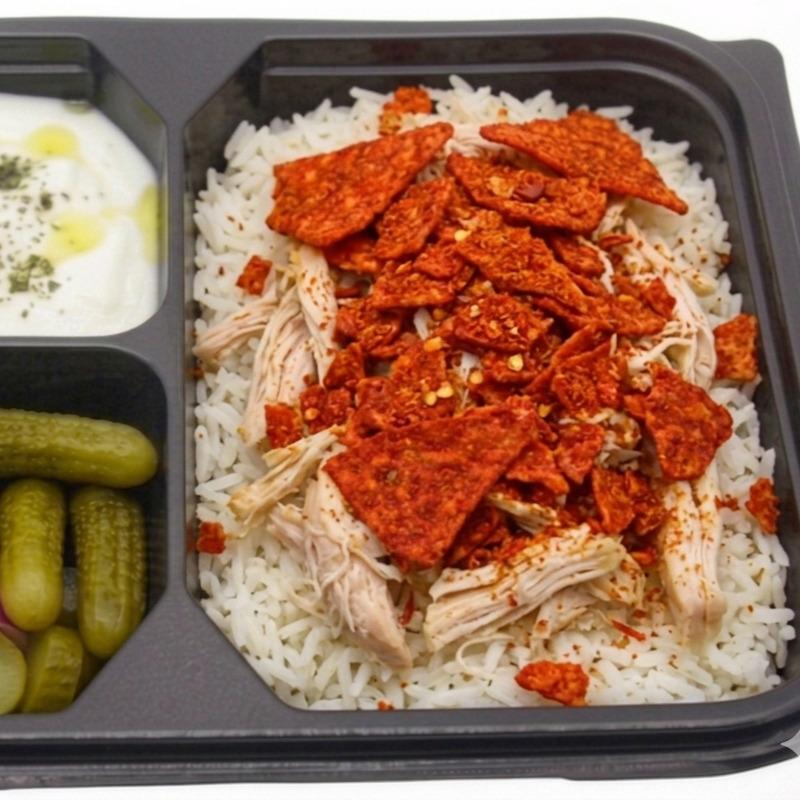 Tavuklu Pilav Acı Soslu Doritos