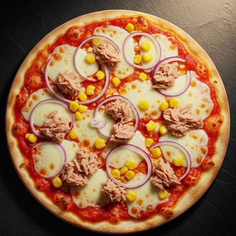 Ton Balıklı Orta Boy Pizza