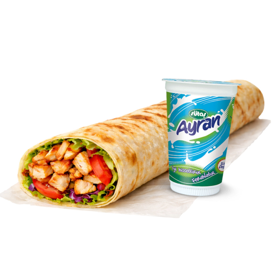 Ekonomik Tavuk Döner Dürüm Xlarge