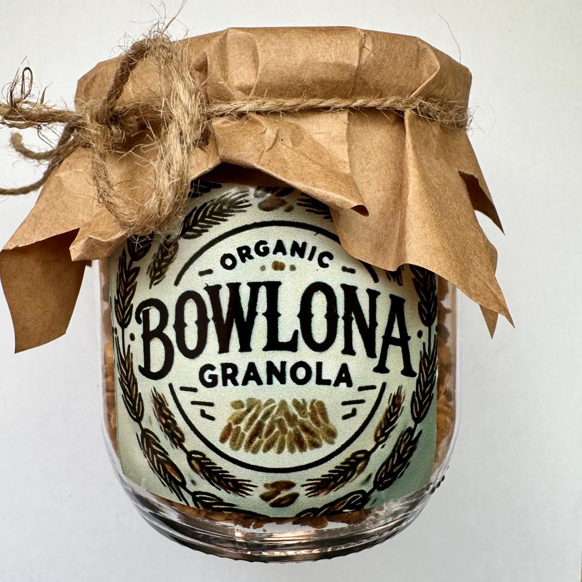 Bowlona Granola - Organik Karışık Küçük Kavanoz (200 Gr.)